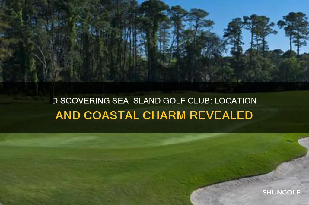 where is sea island golf club