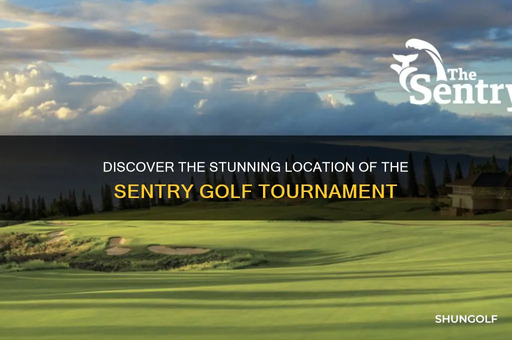 where is sentry golf tournament played