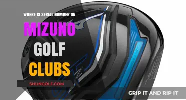 Locating Serial Numbers on Mizuno Golf Clubs: A Quick Guide