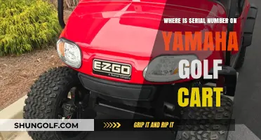 Locate Your Yamaha Golf Cart's Serial Number: A Quick Guide