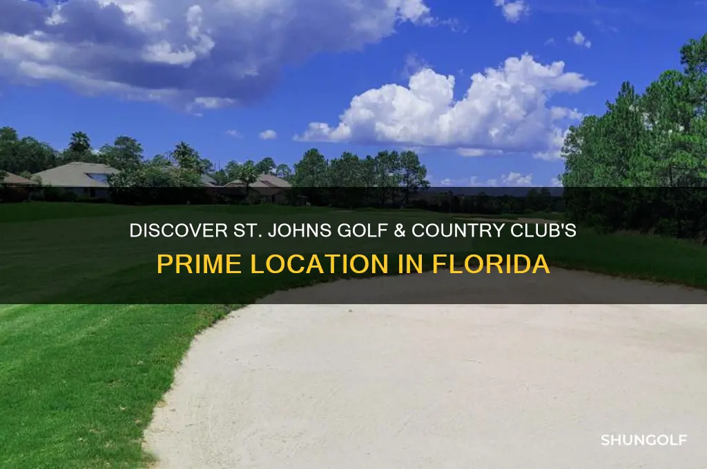 where is st johns golf and country club