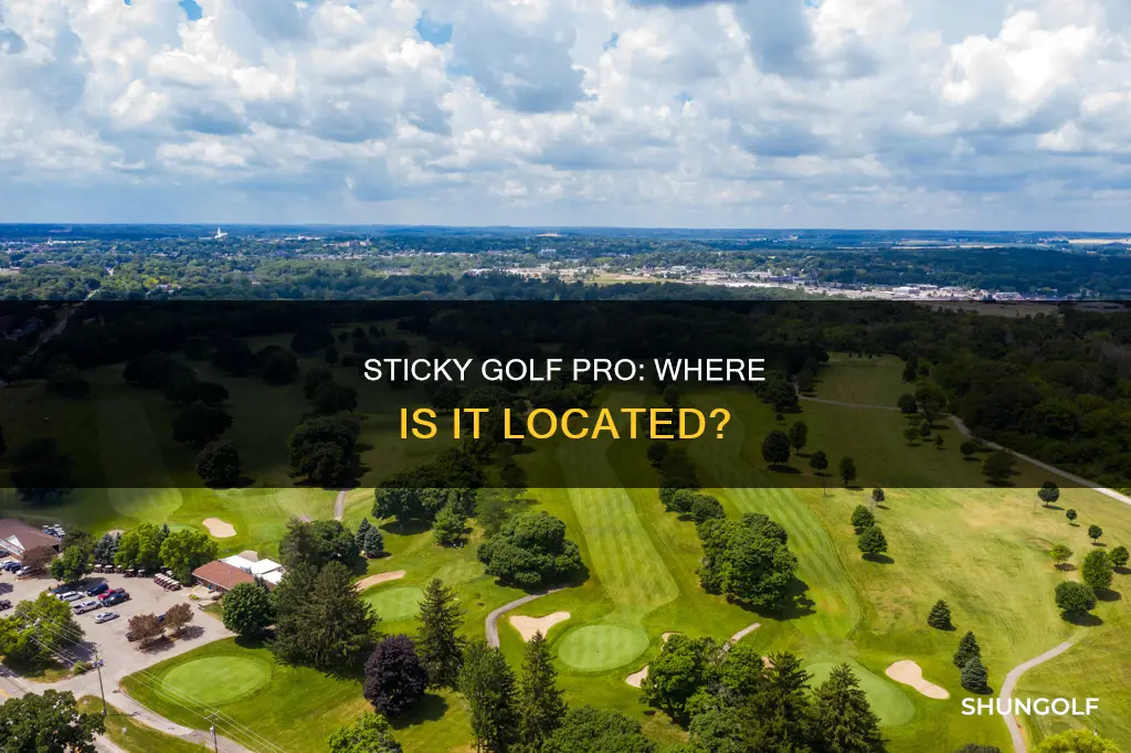 where is sticky golf pro located