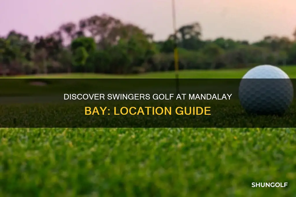 where is swingers golf in mandalay bay