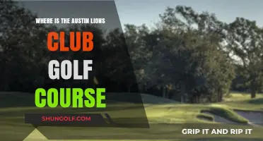 Discover the Austin Lions Club Golf Course Location Guide