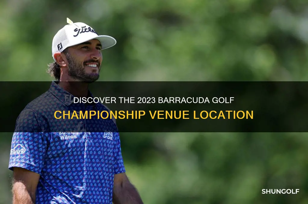 where is the barracuda golf championship being held