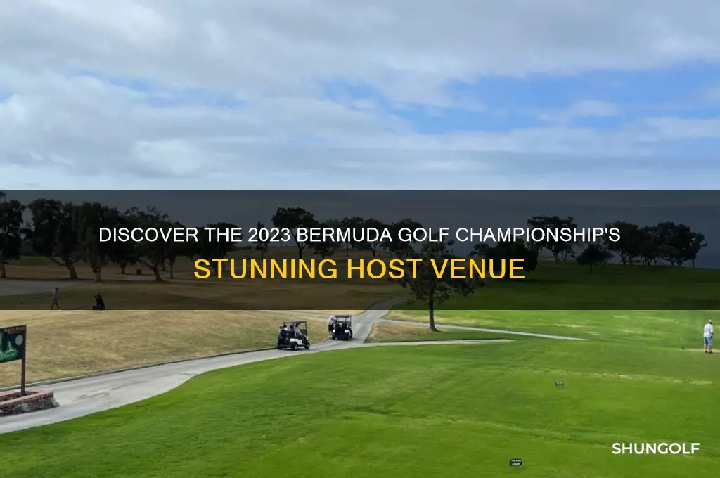 where is the bermuda golf championship being held