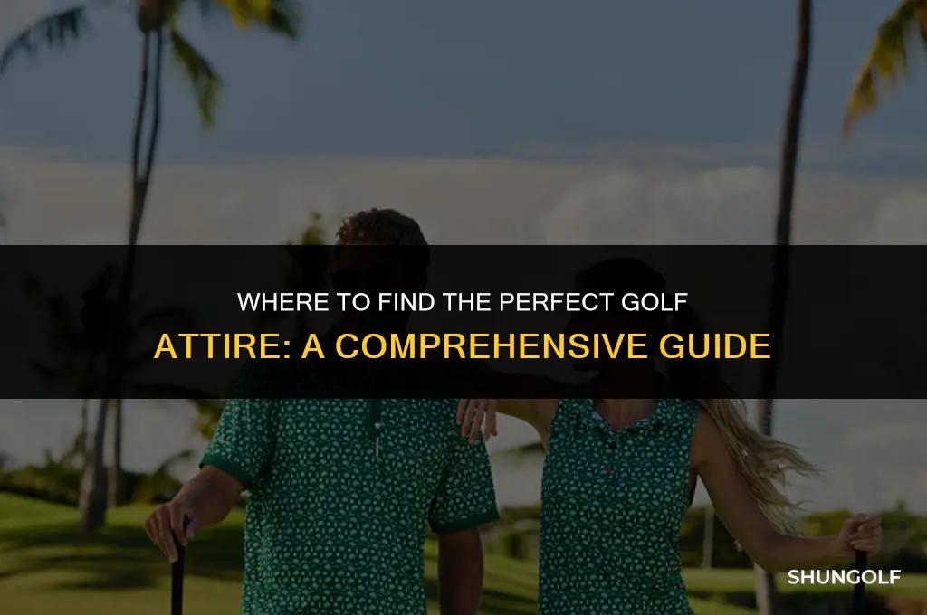 where is the best place to buy golf attire