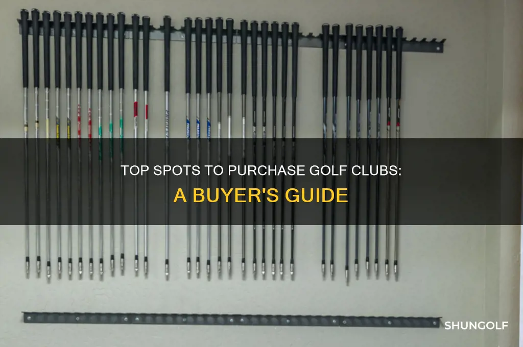 where is the best place to buy golf clubs