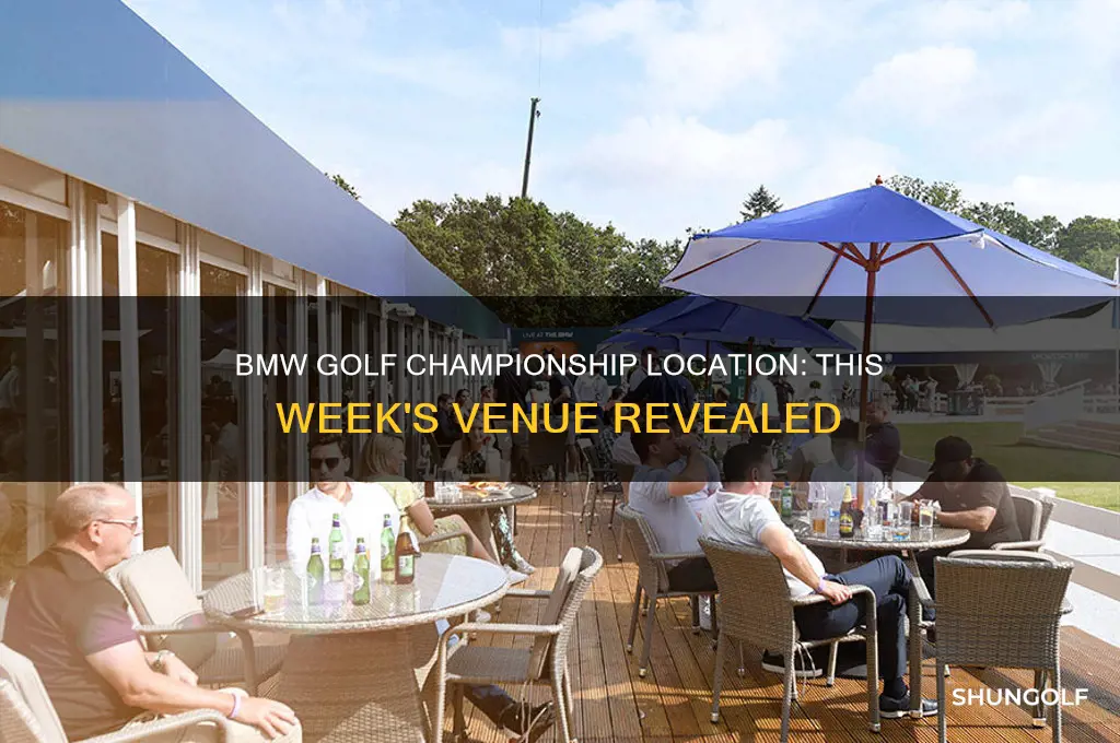 where is the bmw golf championship this week