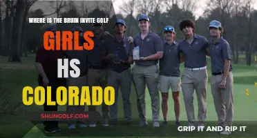 Colorado HS Girls Golf: Tracking the Bruin Invite Location