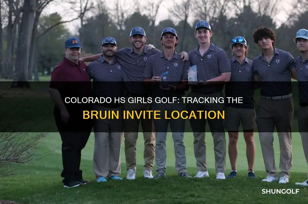where is the bruin invite golf girls hs colorado