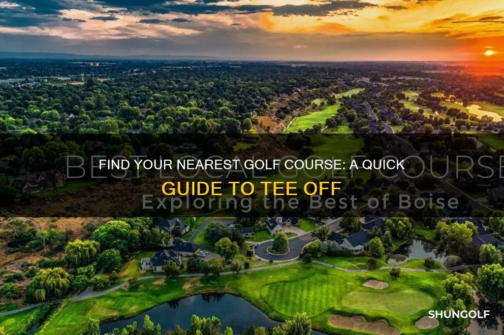 where is the closest golf course