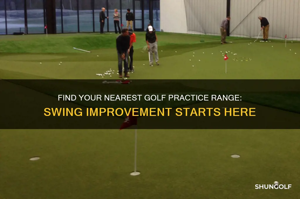 where is the closest golf practice range