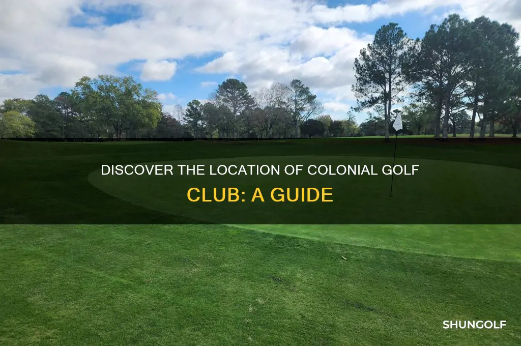 where is the colonial golf club