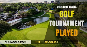 Discover the Colonial Golf Tournament's Iconic Host Venue Location