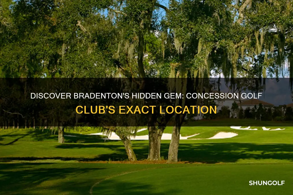 where is the concession golf club in bradenton