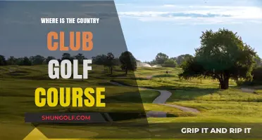 Discover the Location of the Country Club Golf Course