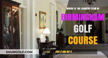 Discover the Location of Birmingham's Prestigious Country Club Golf Course