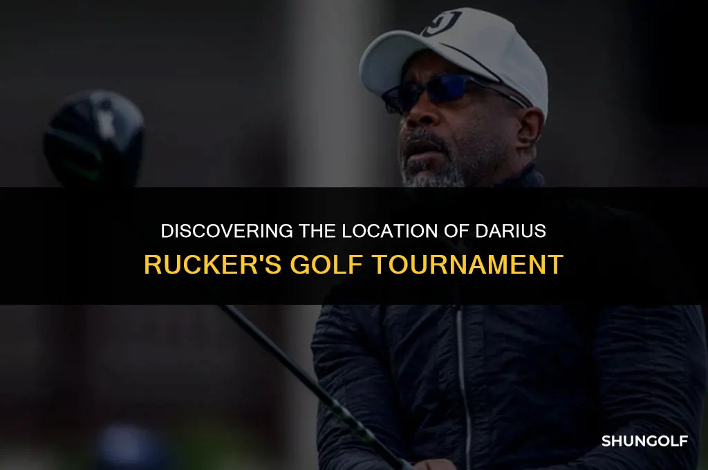 where is the darius rucker golf tournament