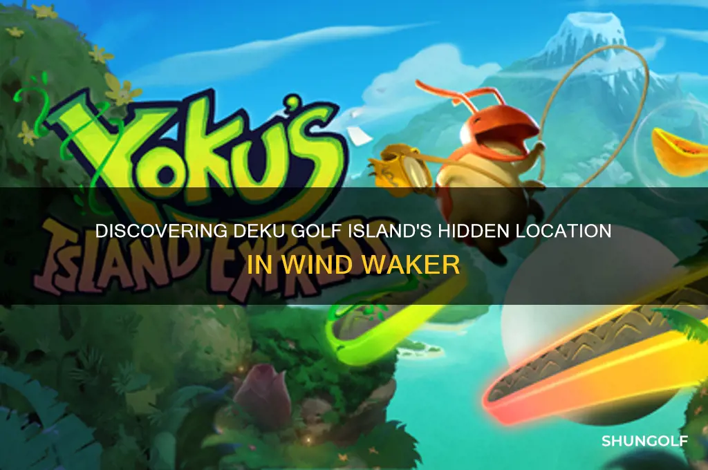 where is the deku golf island in ww
