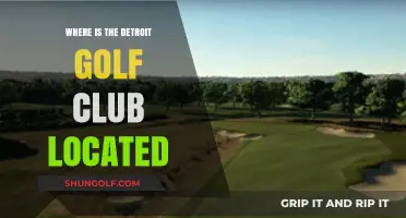 Discovering Detroit Golf Club's Prime Location in Michigan