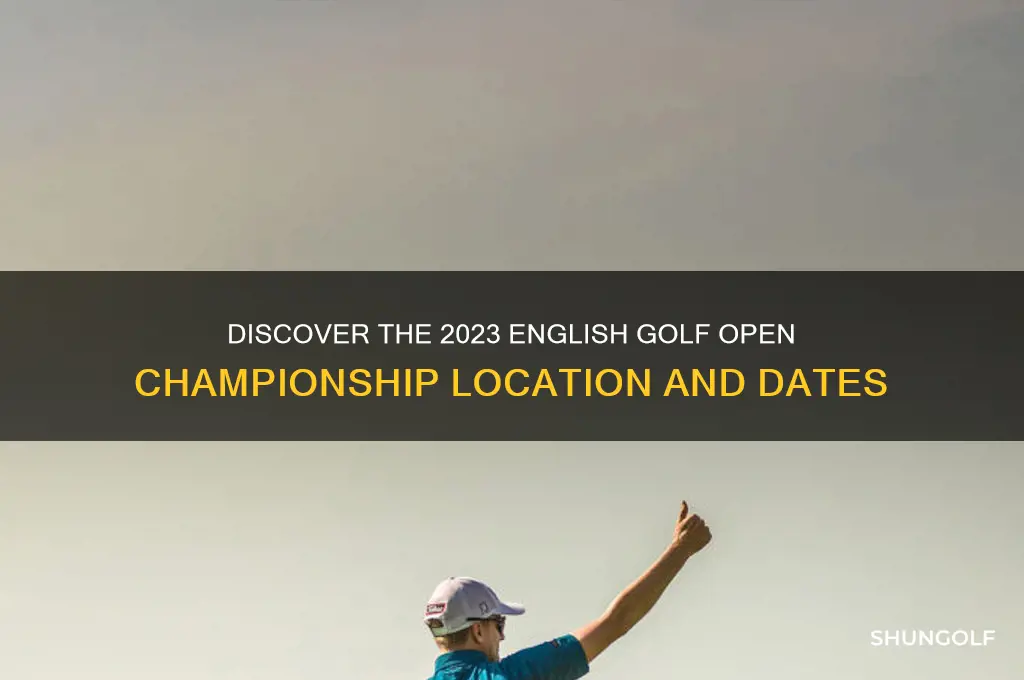 where is the english golf open