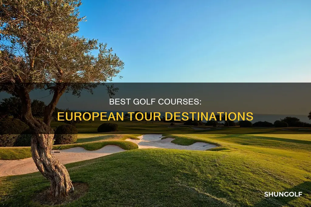 where is the european golf tour