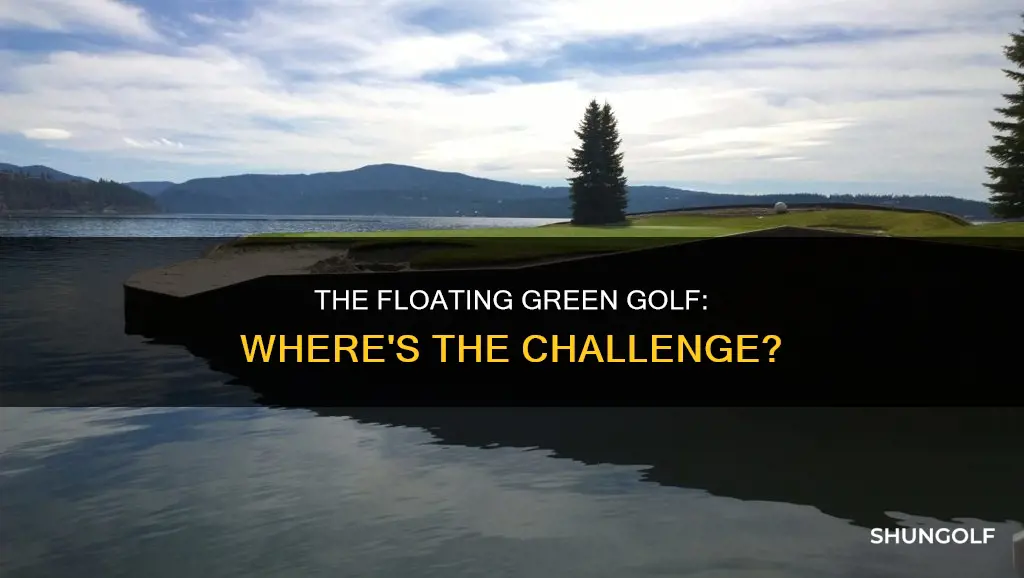 where is the floating green golf