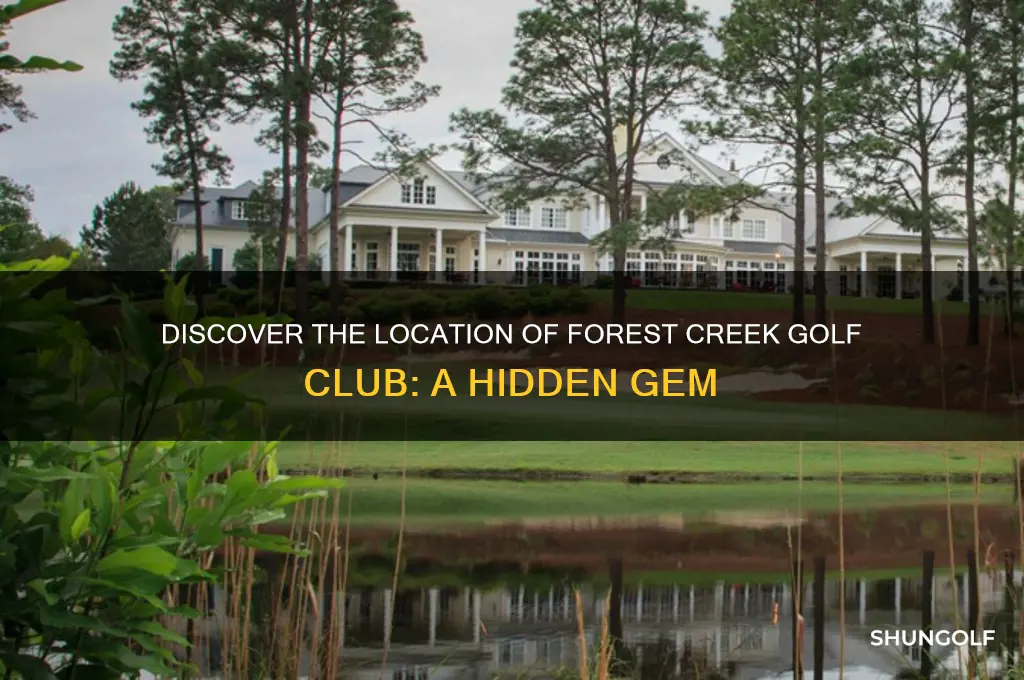 where is the forest creek golf cluib
