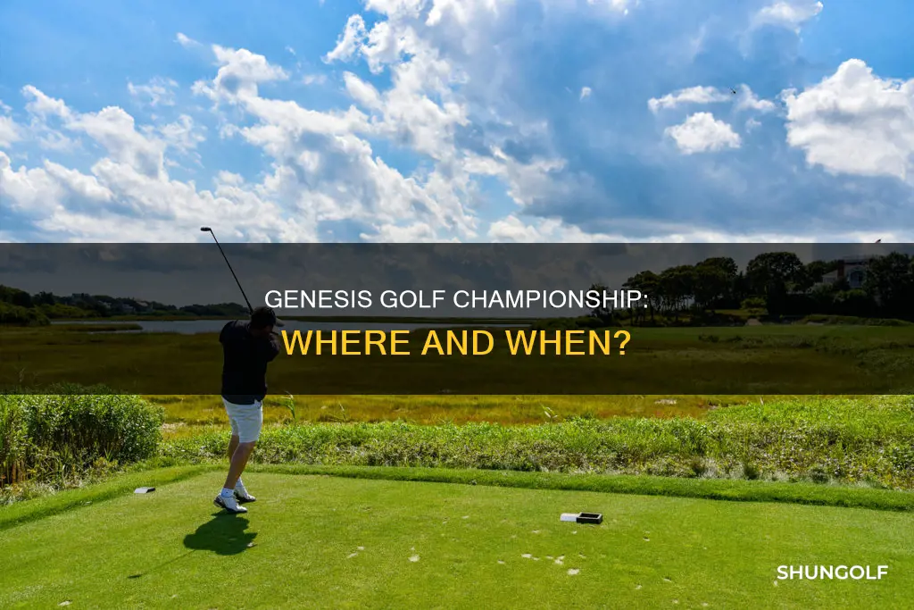 where is the genesis golf championship