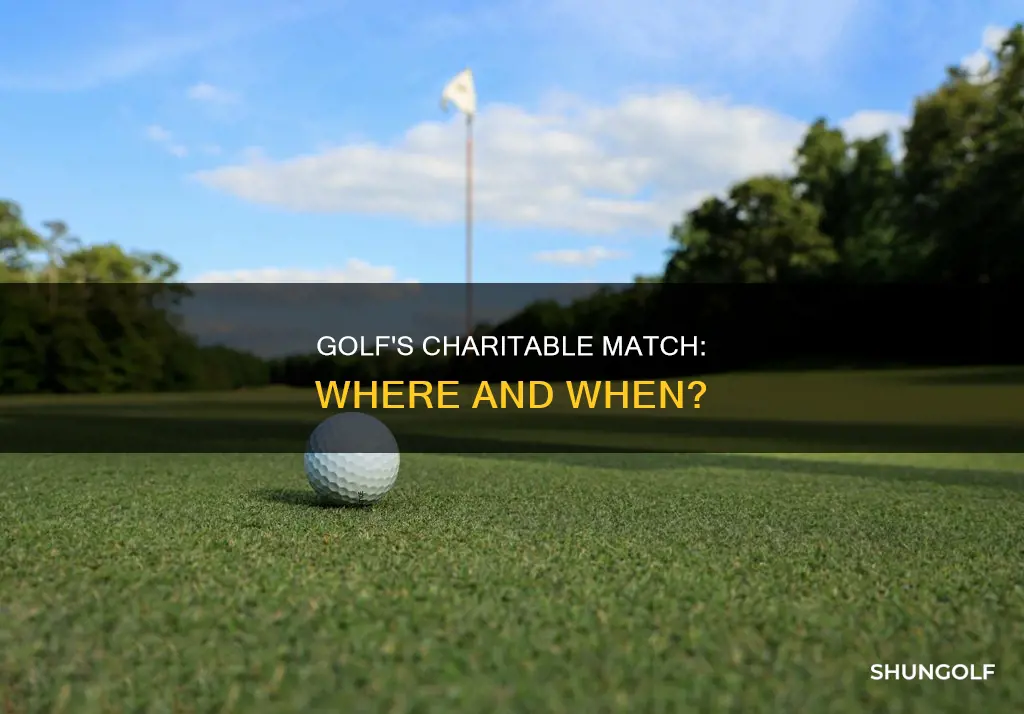 where is the golf charity match