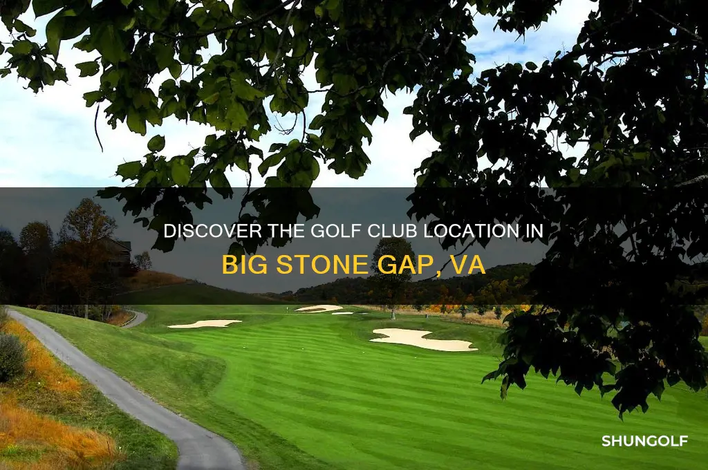 where is the golf club at big stone gap va