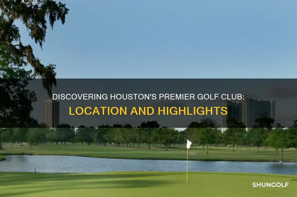 where is the golf club of houston
