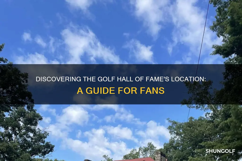 where is the golf hall of fame