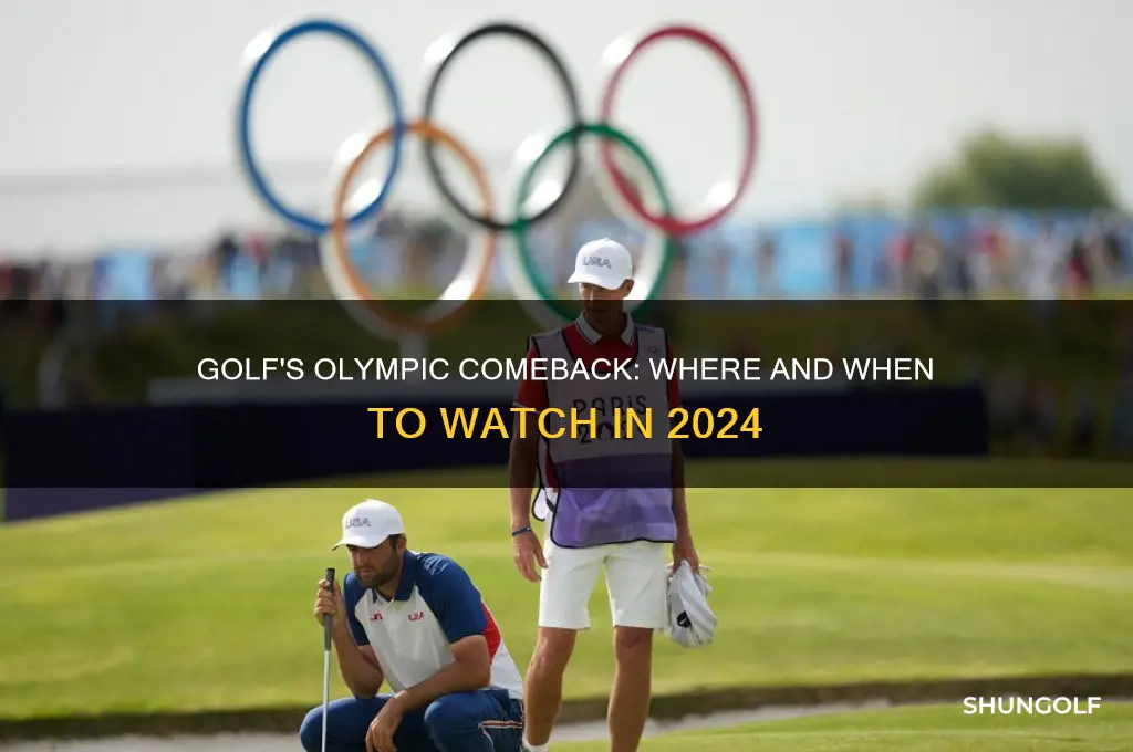 where is the golf in the olympics