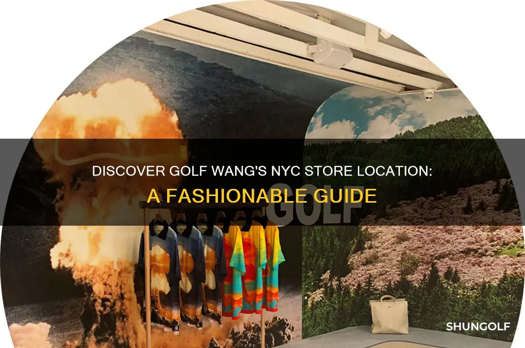 where is the golf wang store in nyc