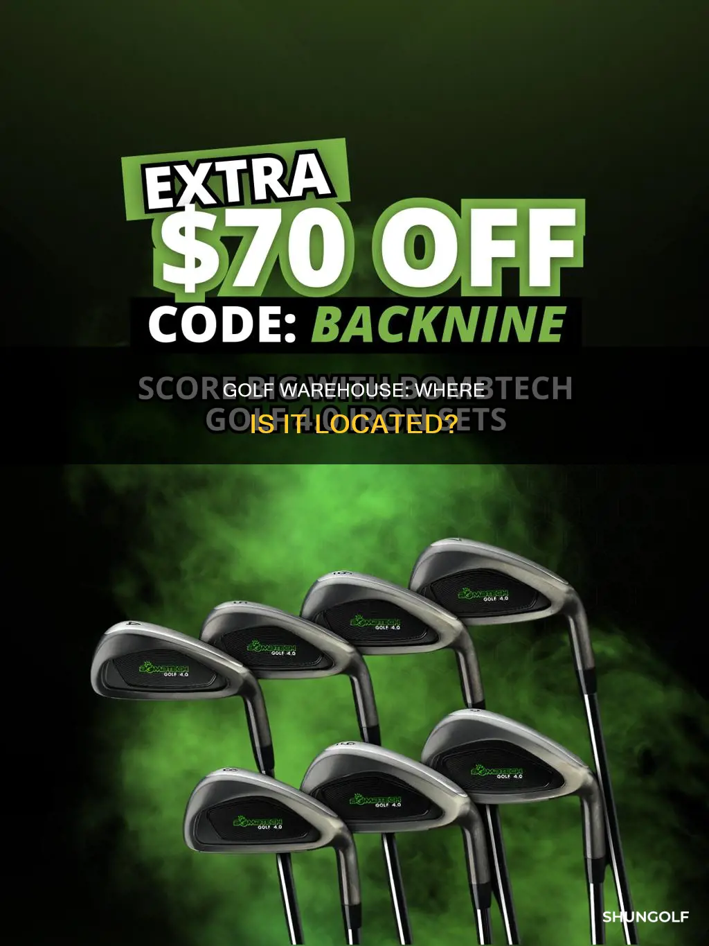 where is the golf warehouse located