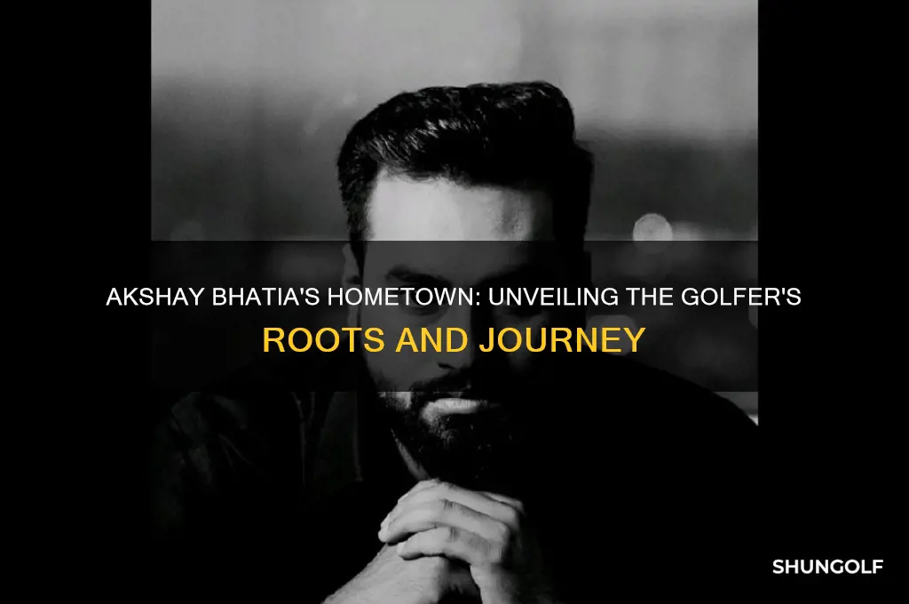 where is the golfer akshay bhatia from