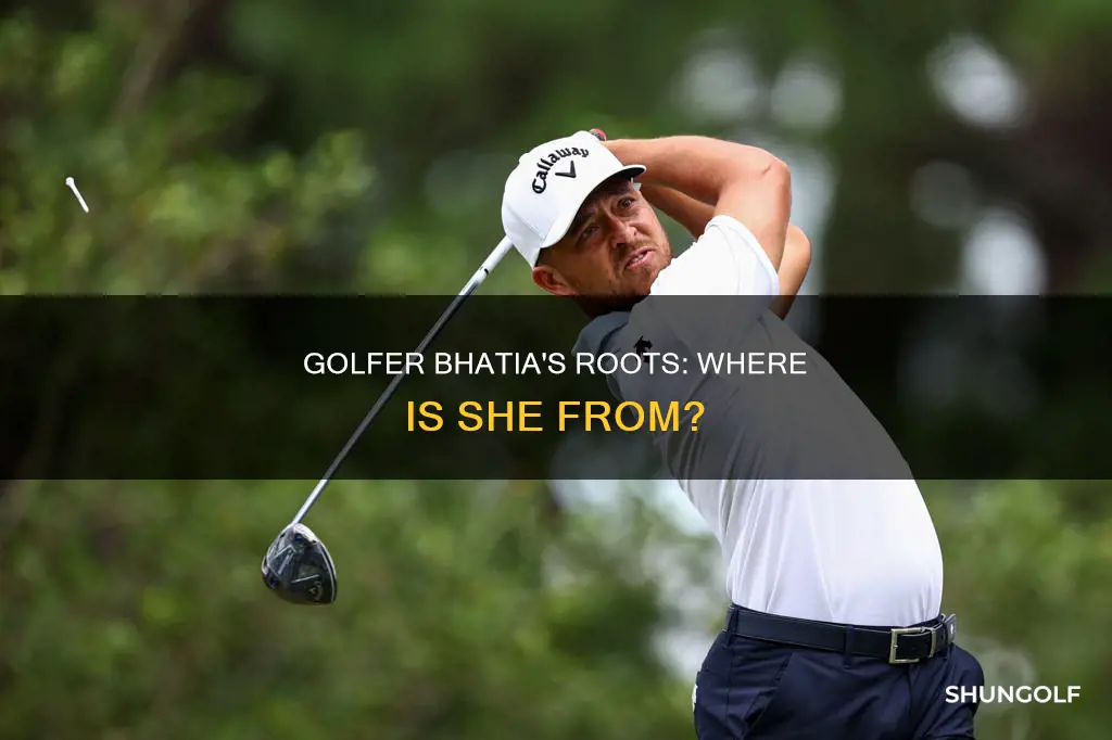 where is the golfer bhatia from