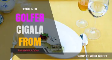 Golfer Cigala: Where is He From?