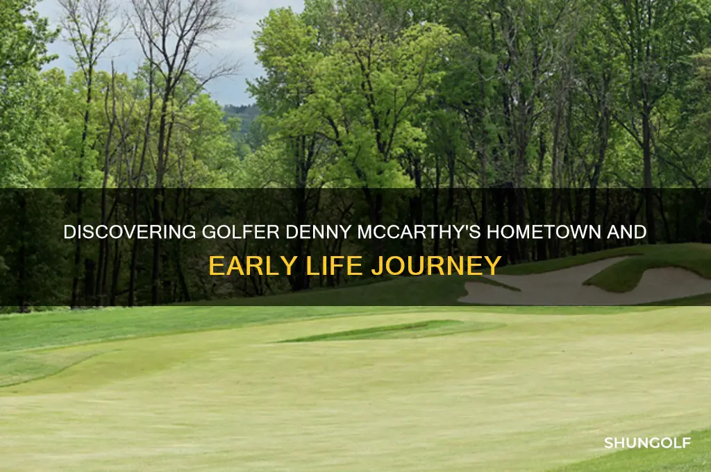 where is the golfer denny mccarthy from