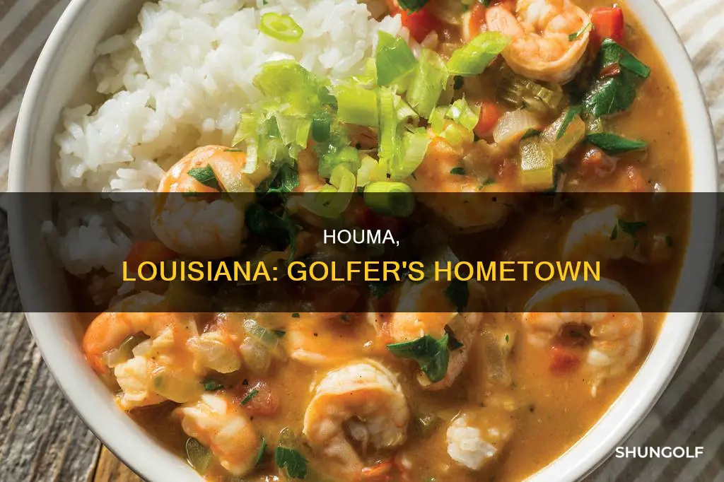 where is the golfer houma from