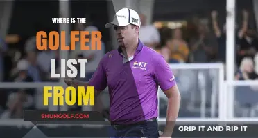 Golfers' List: Where Do They Come From?
