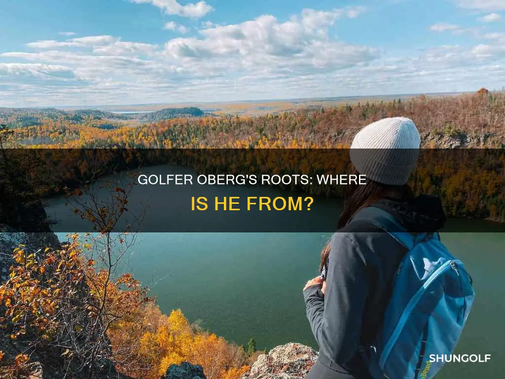 where is the golfer oberg from
