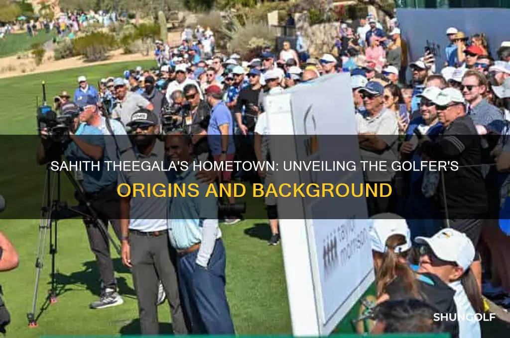 where is the golfer sahith theegala from