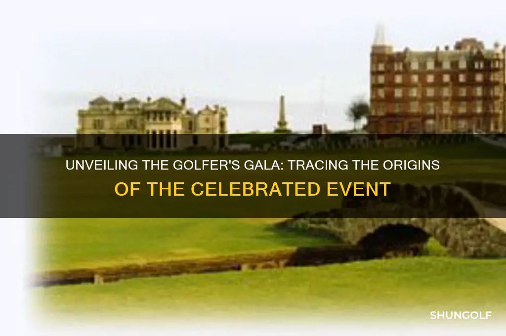 where is the golfer the gala from