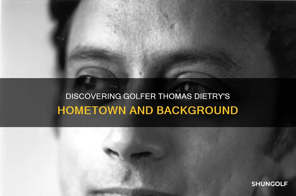 where is the golfer thomas dietry from