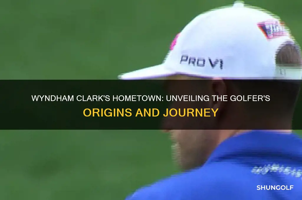 where is the golfer wyndham clark from