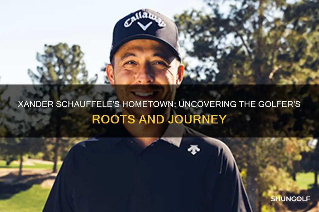 where is the golfer xander schauffele from