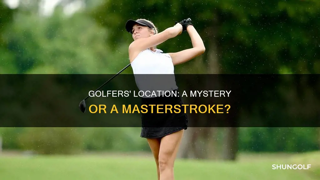 where is the golfer